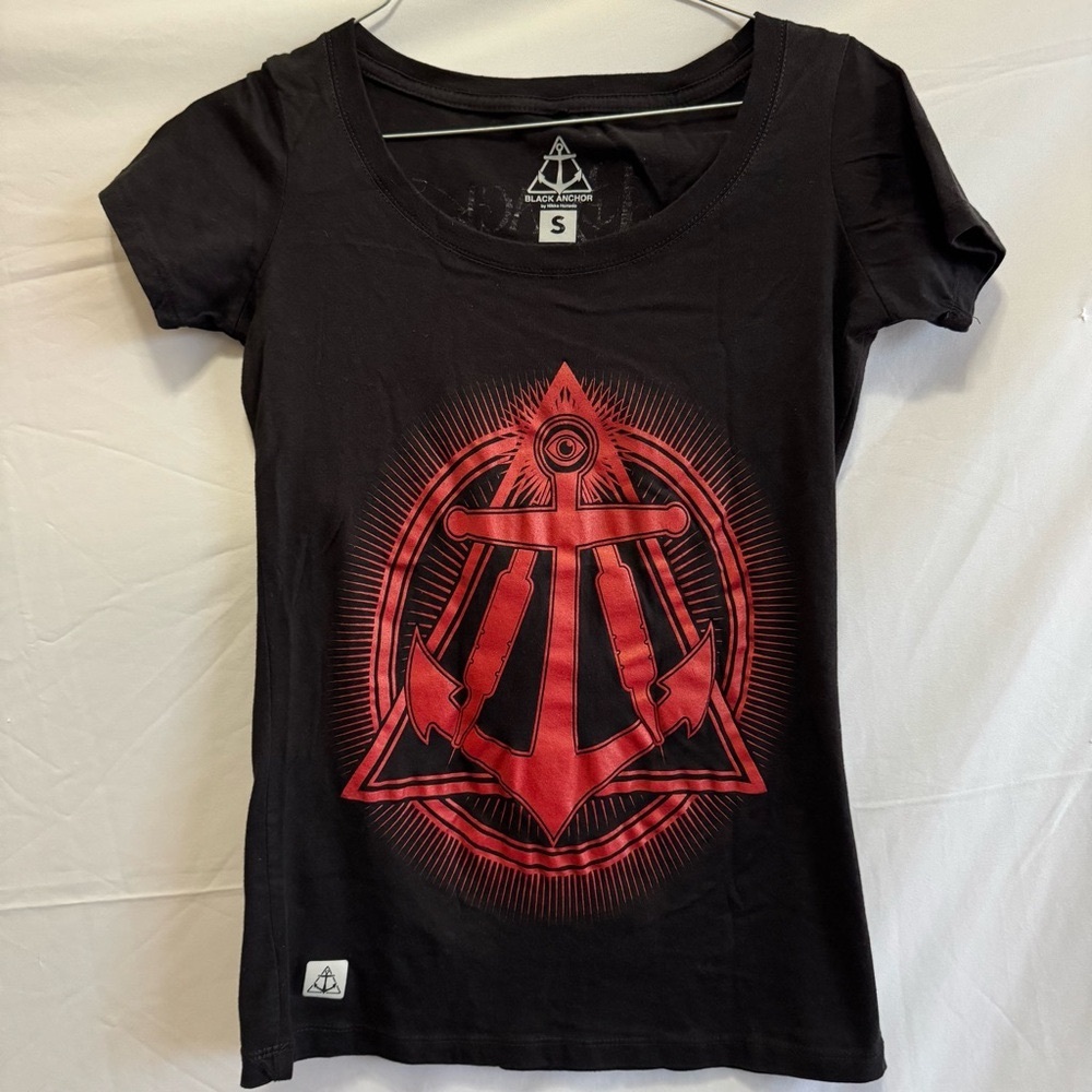 T-Shirt Black Anchor